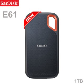 SanDisk Extreme® Portable SSD V2 1TB อ่านสูงสุด 1,050MB/s เขียนสูงสุด 1,000MB/s (SDSSDE61-1T00-G25) รับประกัน 5 ปี