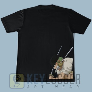 เสื้อยืด ลายอะนิเมะ One Piece Zoro