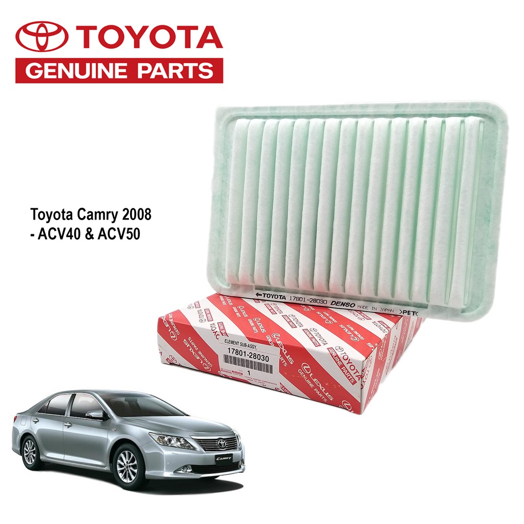 ไส้กรองอากาศ สําหรับ Toyota Camry 2.4 Camry 2.0 ACV40 ACV41 ACV50 ACV51 Camry 2012 (17801-28030)(17801-33030)
