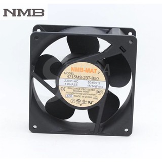 For NMB 4715MS-23T-B50 12cm 12038 AC 230V 15W DC cabinet cooling fan