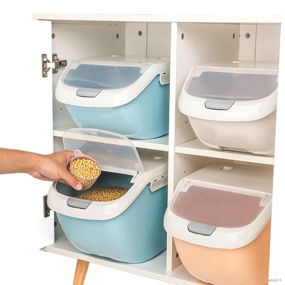 Pet Dog Bowl Container Box Containers Dog Food Container Cat Feeder