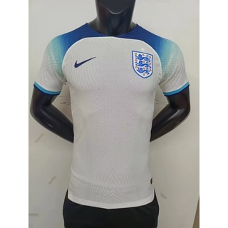 เสื้อกีฬาแขนสั้น ลายทีมชาติฟุตบอล England 2022 แห้งเร็ว ไซซ์ S-XXL