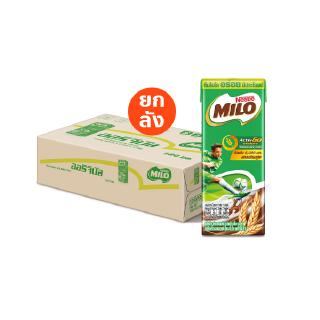 [โค้ด PKZBSXDY ลด50.-] เลือกรสได้ MILO UHT ไมโล ยูเอชที นมช็อคโกแลตมอลต์ 180 มล. x48 กล่องต่อลัง 1 ลัง