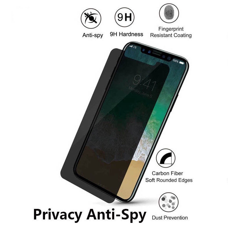 ฟิล์มกระจกนิรภัยกันรอยสำหรับ for iPhone 6 7 Plus XR X XS MAX #8