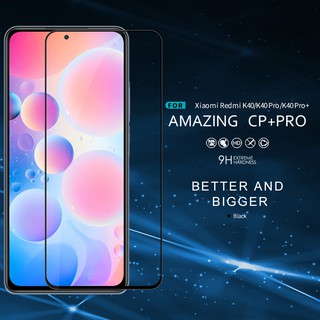 NILLKIN สำหรับ Xiaomi Poco F3 กระจกนิรภัย Xiaomi Redmi K40 / K40 Pro / K40 Pro + ตัวป้องกันหน้าจอ Amazing CP + Pro ฝาครอบแก้ว