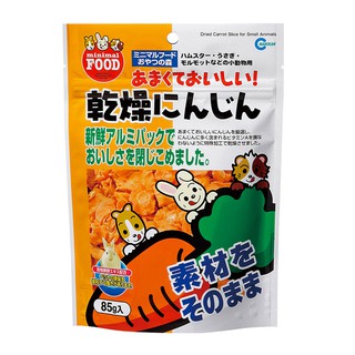 Marukan Carrot Slice (85g) มารุคัง แครอทอบแห้ง ไฟเบอร์สูง ไม่ผสมน้ำตาล