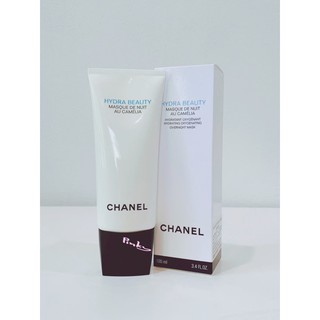 ไนท์มาส์ก-ฟื้นฟูผิวแข็งแรงชุ่มชื้น-Chanel-Hydra-Beauty-Masque-De-Nuit-Au-Camelia-100ml