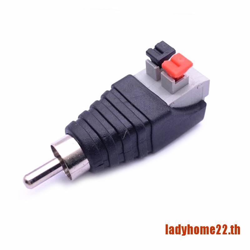 【TWOHOME】สายเคเบิ้ลแจ็คเสียบลําโพง Rca ตัวผู้ ตัวเมีย #5