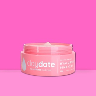 พร้อมส่ง ของแท้ Dew of The Gods Claydate Hya Activated Pink Clay Mask 120g