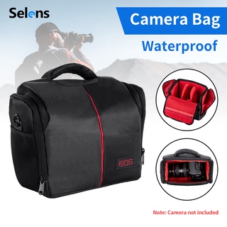 Selens กระเป๋ากล้อง กระเป๋าเก็บกล้อง กระเป๋าใส่กล้องถ่ายรูป พร้อมส่ง dslr Camera bag สำหรับ DSLR SLR Canon Nikon SONY