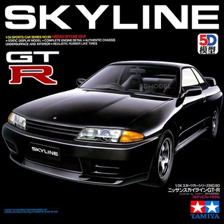 โมเดลรถยนต์ Tamiya 24090 1/24 Nissan Skyline GT-R ของเล่นสําหรับเด็ก