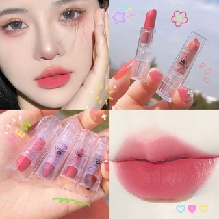 ลิปสติก สีสวย ติดทน ลิปสติกแท้แบรนด์ 6 สีLong-lasting beautiful lipstick