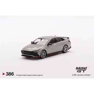 MINI GT 1/64 No.386 Hyundai Elantra N Cyber Grey Metallic MGT00386-L