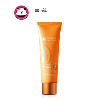 Oriental Princess Natural Power C Miracle Brightening Complex Clear Cleansing Gel 100g เจลล้างหน้า Vit C Gel