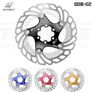 ตัว TOP ใบจานดิสเบรคจักรยานแบบสองชั้น S-FIGHT SDB-02 จานดิสสองชั้น รุ่น SDB-02