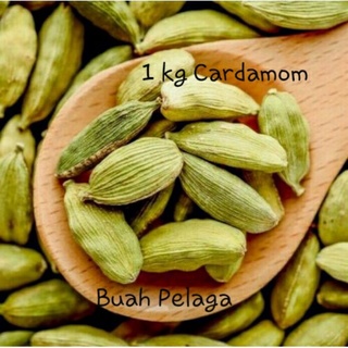 Green Cardamom - Buah Pelaga 1 kg