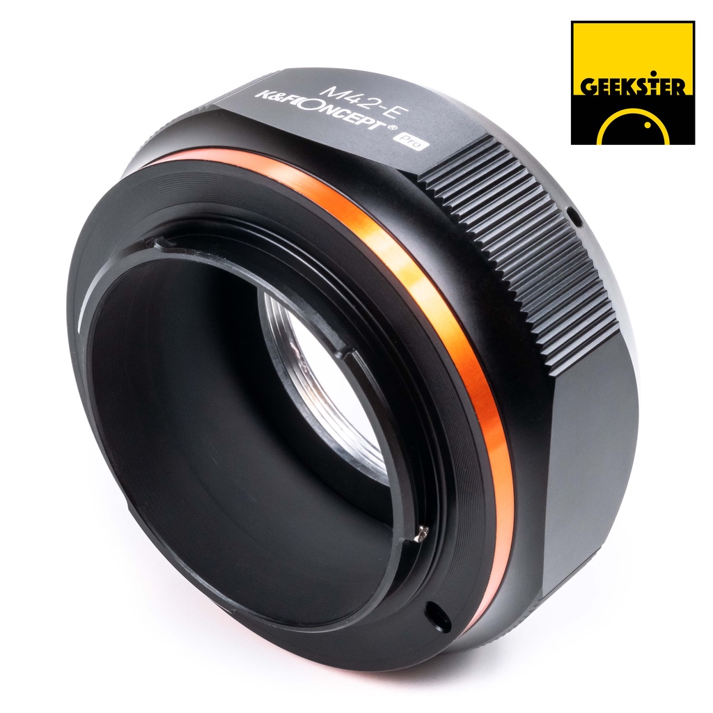 รุ่น PRO K&F M42-E SONY แข็งแกร่ง ( เมาท์แปลง Pro M42 - Sony E FE / M42-Nex / Lens Adapter / KF )