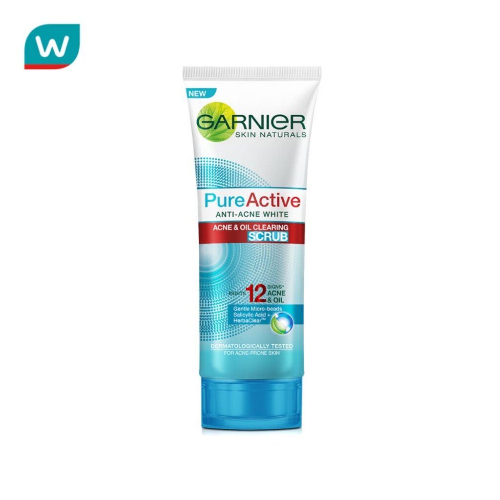 Garnier การ์นิเย่ เพียว แอคทีฟ สครับ 100 มล.