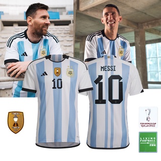 เสื้อกีฬาแขนสั้น ลายทีมอาร์เจนตินา 22 23 Argentina ไซซ์ S - 4XL#10 MESSI 、#11 DI MARIA,#21 DIBALA