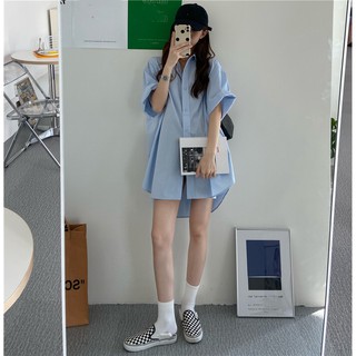 Xiaozhainv Solid color dress Womens fashion