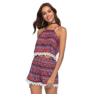 SHEIN Bohemian cami set