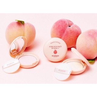 Skinfood Peach Cotton Pore Sun Pact SPF42 PA++