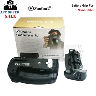 Battery Grip Shutter B รุ่น D750 (MB-D16 Replacement)