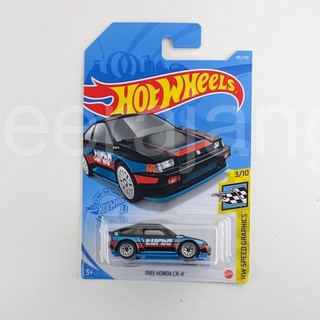 Hotwheels 1985 Honda CR-X (Turbo)