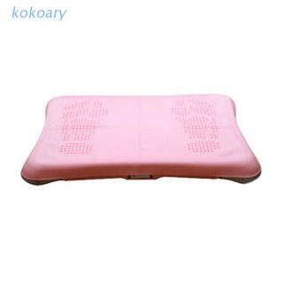 Kok เคสซิลิโคนน้ําหนักเบาสําหรับ Wii Fit สีฟ้า / เขียว / ขาว / ชมพูอ่อนน้ําหนักเบา