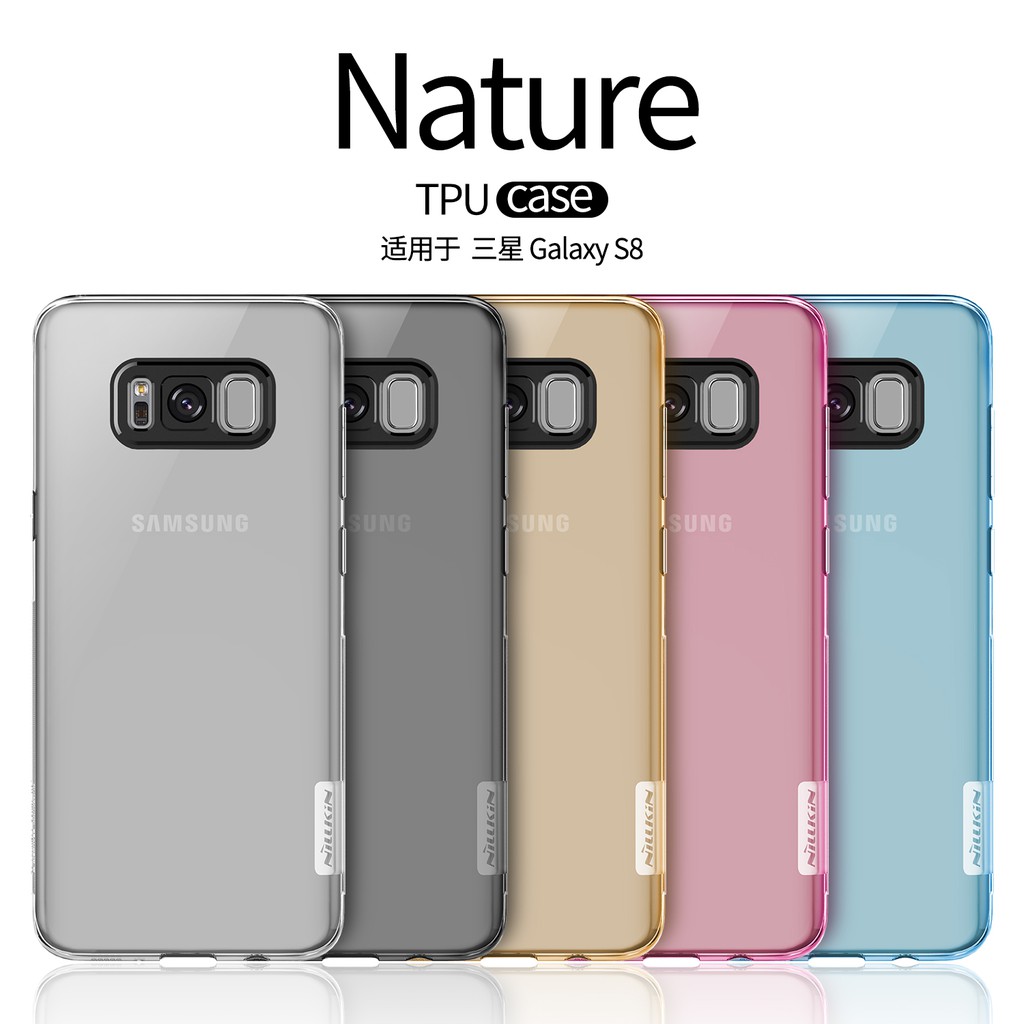 เคส Samsung Galaxy S8,S8+ แท้💯% Nillkin Nature TPU Case (เคสนิ่มแบบใส)