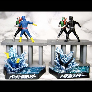 Bandai Battle Diorama Scene V1 VS Combatant kiki มดแดง kamen rider masked rider Scene งานฉาก กีกี้