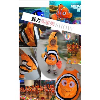 nemo ชุดปลานีโม่ ชุดแฟนชีปลานีโม่