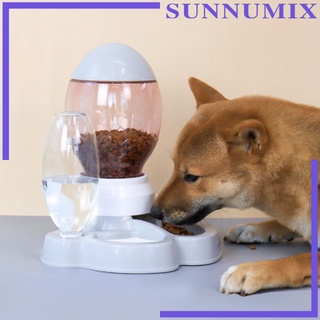 [Sunnimix] 2 In 1 เครื่องจ่ายน้ําและอาหารอัตโนมัติสําหรับสัตว์เลี้ยงสุนัขแมว