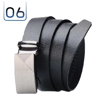 usboon เข็มขัดหนัง ระบบหัวล็อคอัตโนมัติ เข็มขัดผู้ชาย ขนาด 120-130cm. แฟชั่น สไตล์เรียบหรู