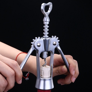 AIKARO ที่เปิดขวดไวน์ด้วยมือระดับพรีเมียม Corkscrew สําหรับข…