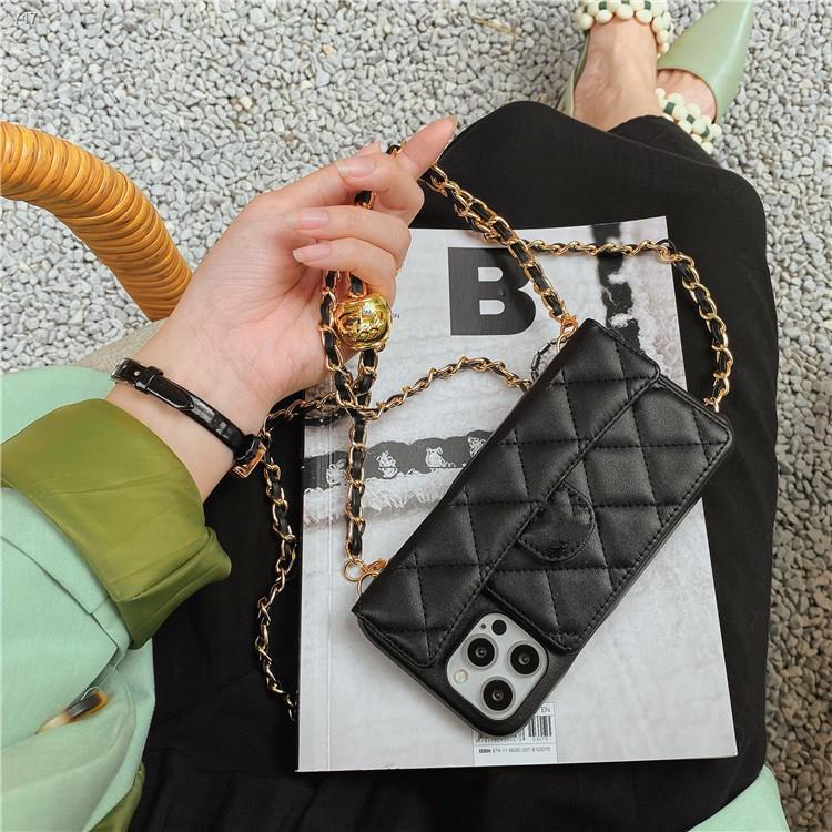 Sell wellLuxury Brand Lambskin Leather Wallet Crossbody Phone Case ...