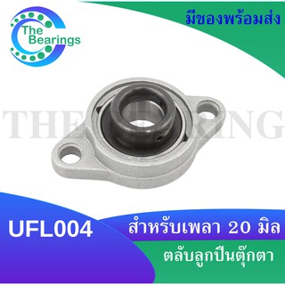 UFL004 ตลับลูกปืนตุ๊กตา UFL  สำหรับเพลา 20 มิลลิเมตร  ( BEARING UNITS UFL ) U + FL = UFL UFL004