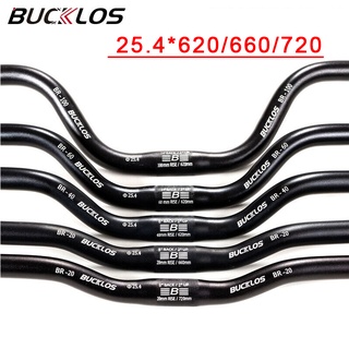 Bucklos 25.4 อะไหล่แฮนด์บาร์ อะลูมิเนียมอัลลอย สําหรับรถจักรยาน 620 660 720