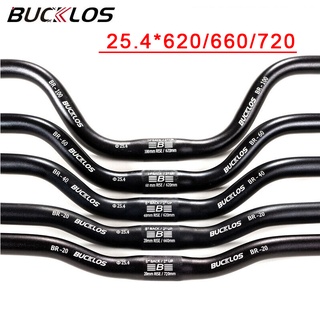 Bucklos 25.4 อะไหล่แฮนด์บาร์ อะลูมิเนียมอัลลอย สําหรับรถจักรยาน 620 660 720