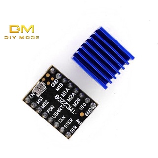 Diymore โมดูลสเต็ปเปอร์มอเตอร์ไดรฟ์ TMC2208 V2.0 256 2A อุปกรณ์เสริม สําหรับเครื่องพิมพ์ 3D