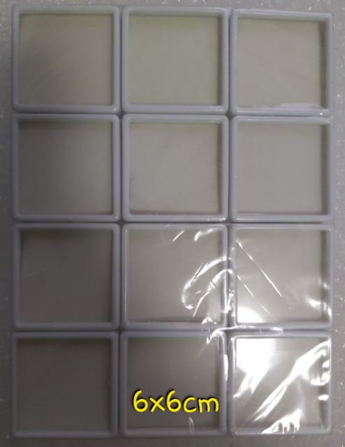 กล่องพลอย 6×6cm ... แบบแพ็ค 12ชิ้น รูปที่ 5