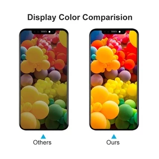 จอแสดงผลสำหรับ iPhone X XR XS 11 12 13 14 15 16 Pro Max Mini Plus LCD พร้อมหน้าจอสัมผัส 3D ชุดดิจิตอลเปลี่ยนการสนับสนุน Face ID