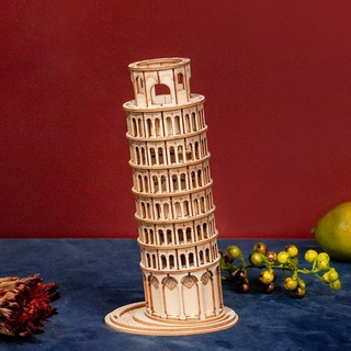 จิ๊กซอว์ไม้ Rolife Leaning Tower of Pisa 3D Wooden Puzzle TG304 &gt;&gt;พร้อมส่ง&lt;&lt;