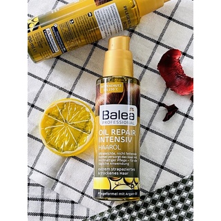 เซรั่มใส่ผม หลังสระ จาก ห้างdm เยอรมัน Balea oil repair intensiv Haarol (intensive hair) 100ml