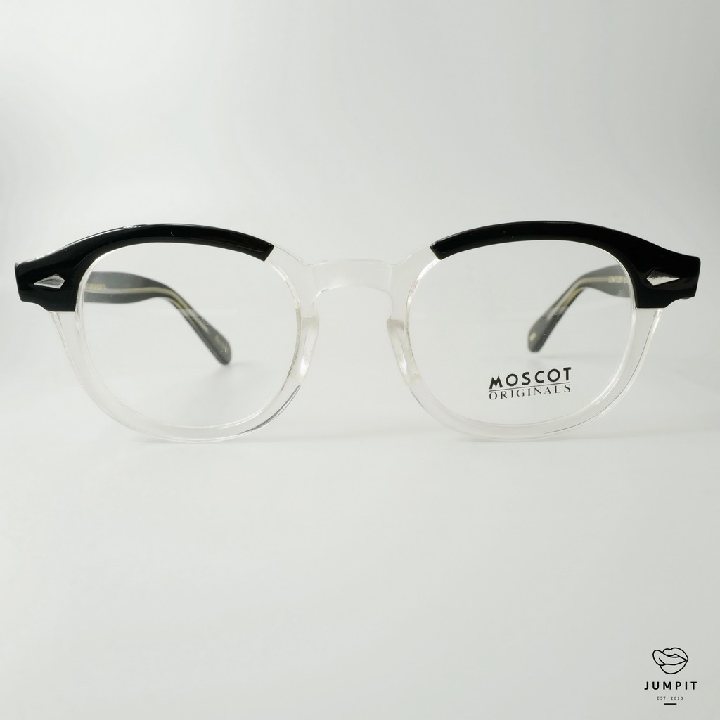 Moscot Lemtosh (สีทูโทน) มอสคอส รุ่น เลมโทส แว่นตาวินเทจ กรอบแว่นสายตา ส่งฟรีมีประกัน ดัดงอได้ บานพั