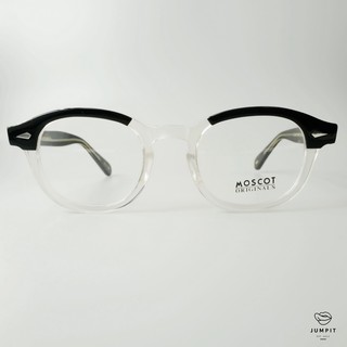 Moscot Lemtosh (สีทูโทน) มอสคอส รุ่น เลมโทส แว่นตาวินเทจ กรอบแว่นสายตา ส่งฟรีมีประกัน ดัดงอได้ บานพับ 7 ชั้น