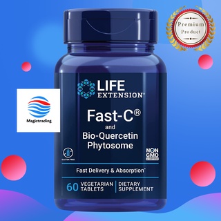 Life Extension FAST-C® AND BIO-QUERCETIN PHYTOSOME / 60 Vegetarian Tablets