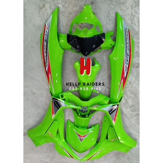 ชุดสี wave125 เวฟ 125i ปลาวาฬ ABS แท้ พลาสติกอย่างดี 13 ชิ้น wave125i wave 125 เวฟปลาวาฬ ปี 2012-2017 - รูปที่ 4