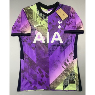 SALE !!! เสื้อบอล เพลเย่อ สเปอร์ เยือนสาม สีม่วง  2021-22 Player SpurThird Cecat