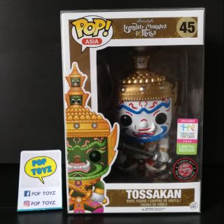 *หายาก* FUNKO POP TOSSAKAN WHITE THAILAND TOY EXPO EXCLUSIVE ของแท้ หายาก พร้อมส่งไม่ต้องพรีออเดอ Rare Tossakan ทศกัณฐ์